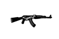 AK-47 Gun Tattoo