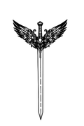 Angel Sword Tattoo