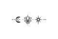 Celestial Lotus Tattoo