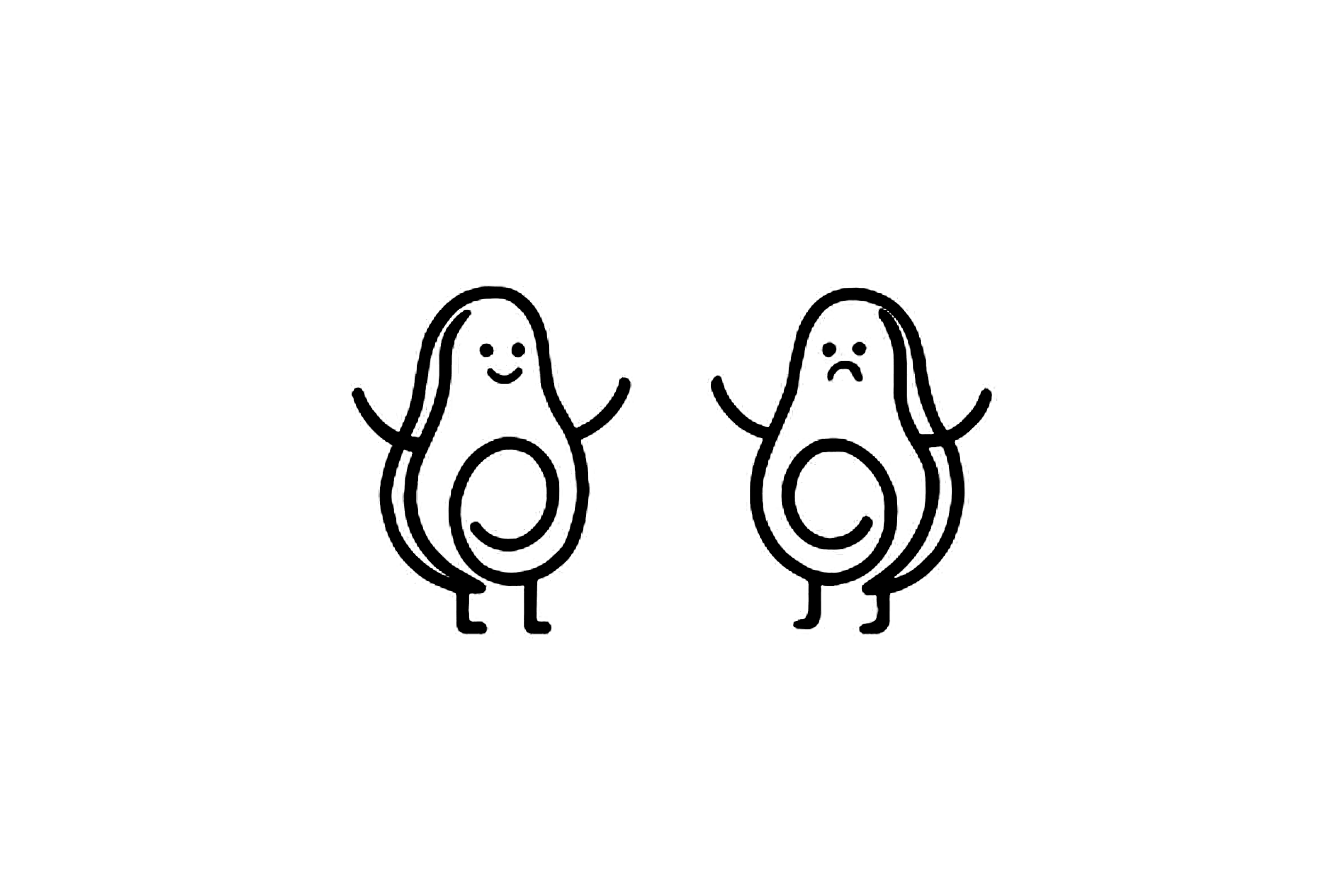 Cute couples Avocado
