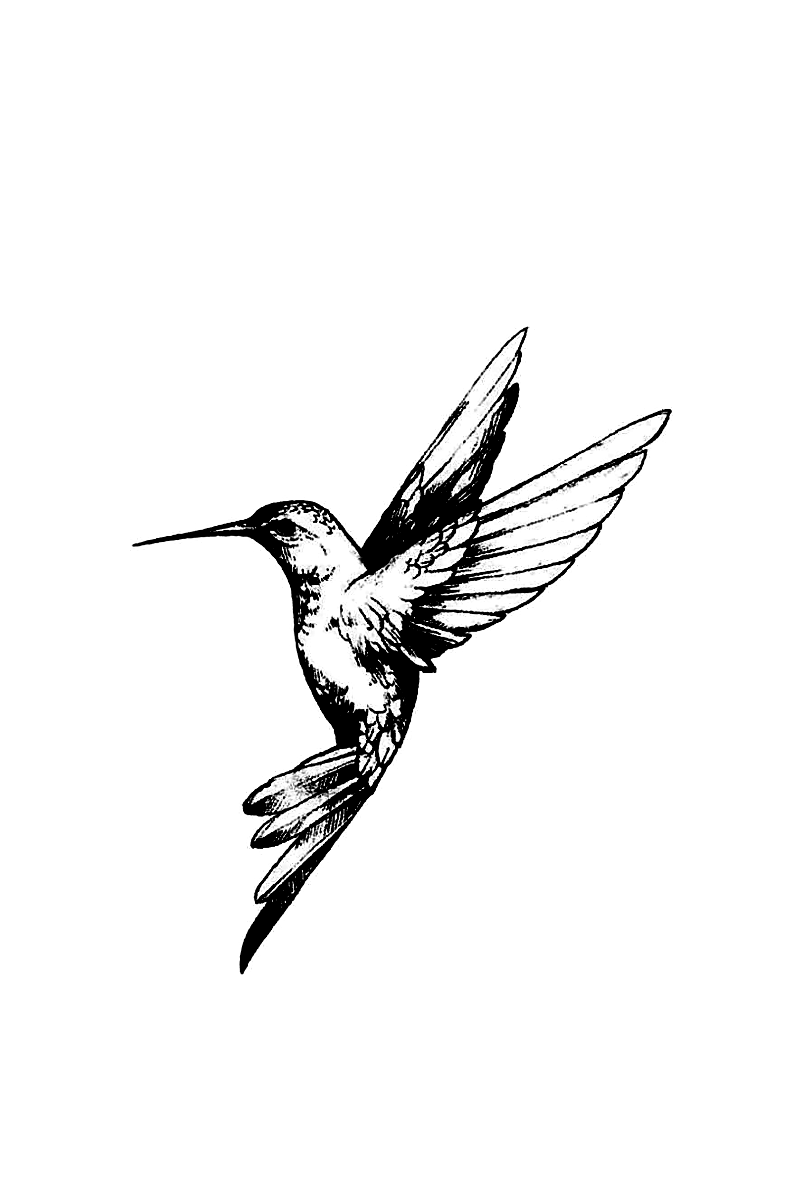 Flying Bird Tattoo