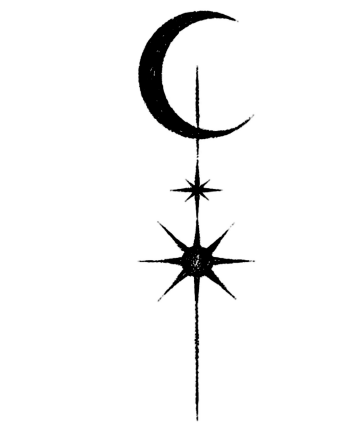 Moon and Constellation